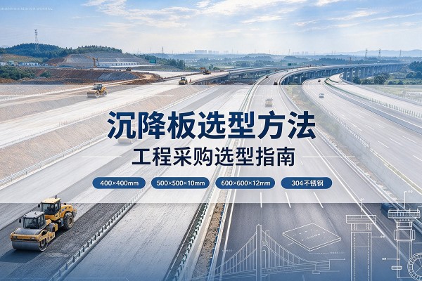 渭城沉降板选择方法
