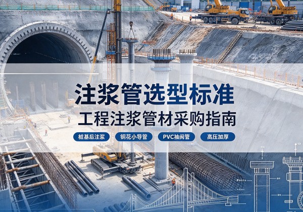 渭城注浆管选型标准