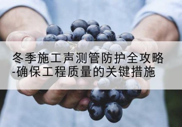 渭城冬季施工声测管有哪些防护要点？-冬季施工声测管防护全攻略-确保工程质量的关键措施